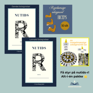 Nutids-r pakken | Dansk grammatik & staveøvelser