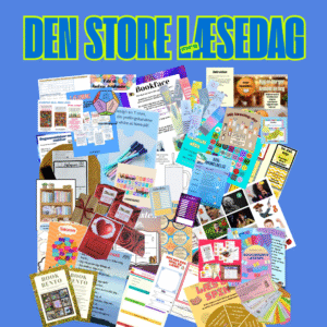 Den Store Læsedag 2025 – stor læsepakke med sjove opgaver, læselog, læsespil og analyseark