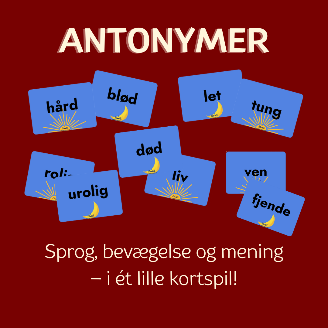 Antonymkort – selvrettende kort med sol og måne 🌞🌙
