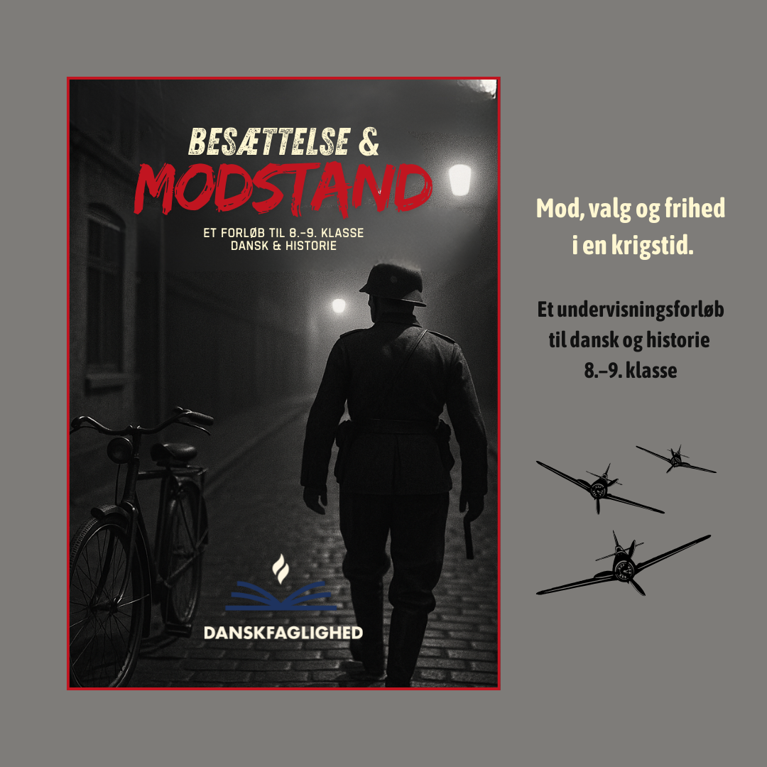 Elever arbejder ved kreative juleværksteder med papir, garn og farver – juleaktiviteter til mellemtrinnet fra Danskfaglighed.