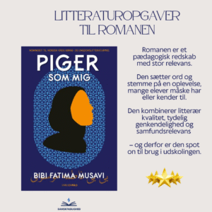 Litteraturopgaver til Piger som mig – udskolingen