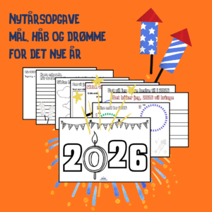 Nytårsopgave om mål, håb og drømme for det nye år